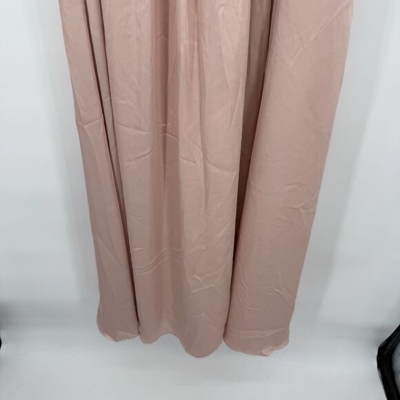 White by Vera Wang Pink One Shoulder Formal Bridesmaids Dress Size 4 Event - Picture 3 of 13